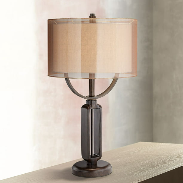 Industrial Table Lamp, Oil Rubbed Bronze Finish Table Lamp