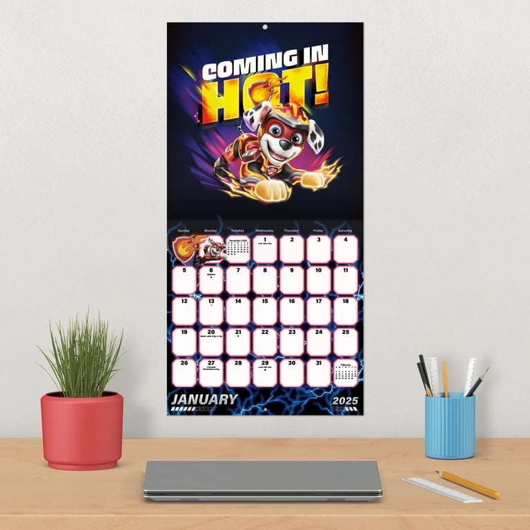 Paw Patrol Calendar 2025 Printable