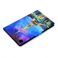 thumbnail image 5 of SaniMore Case for Lenovo Tab M10 10.1 inch 3rd Generation TB-328F, PU Leather Tablet Auto Wake/Sleep Card Holder Anti-slip Strip Kickstand Shockproof TPU Backplane Wallet Case, Paris Tower, 5 of 12
