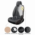 thumbnail image 3 of Car Seat Covers Full Set Custom Fit for Ford Bronco Sport 2021-2026 - Premium Faux Leather Auto Protectors with Waterproof, Breathable, Anti-Slip Car Seat Protectors (Black,Full Set), 3 of 7
