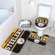 thumbnail image 3 of Juego de 3 alfombras de baño del equipo Steelers Alfombra antideslizante para baño de 24 x 16 pulgadas, 3 of 7