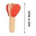 thumbnail image 2 of Chmadoxn Rattle Board Clapper Handle Rattle Board Music For Musical Instruments Clappers Board Clapperboard, 2 of 2