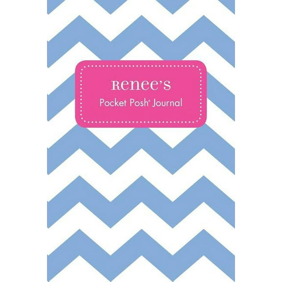 Renee's Pocket Posh Journal, Chevron, (Paperback)