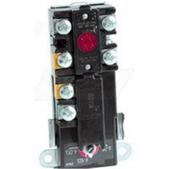 Camco 08143 - TOD Style Black Single Water Heater Thermostat with HLC