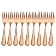 thumbnail image 1 of Agiferg Stainless Steel Colourful Forks 8PC for Fruit Desserts Ice Cream Cake Forks, 1 of 2