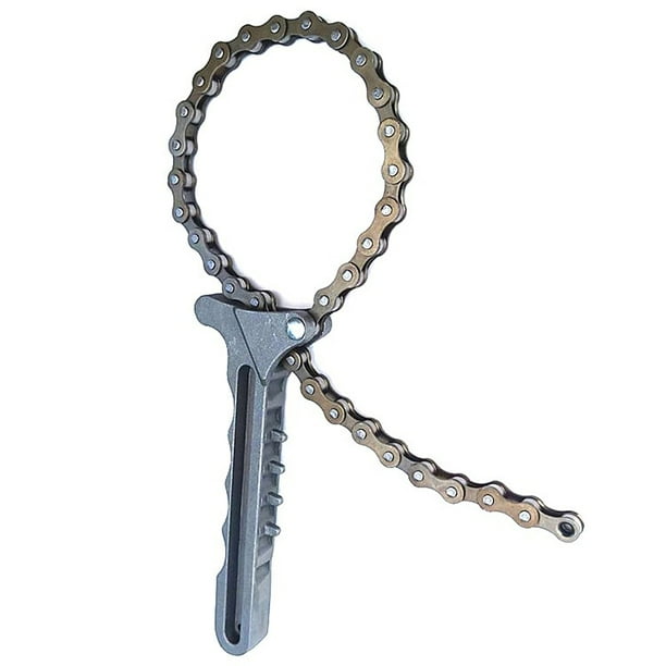 Heavy duty oil filter chain wrench online