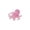 Pink, variant on Octopus Squishy Tentacles Slow Rising Stress Relief Ball,Fidget Popping Eyes Soft Glitter Sensory Squeeze Anxiety Relief Calming Ocean Hand Squishy for Adults Office Desk and Party Favors，Pink