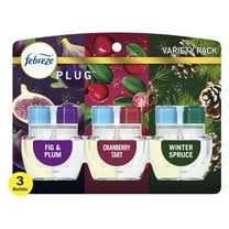 Febreze PLUG Air Freshener, Variety Pack, (3) .87 fl. oz. Oil Refills