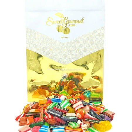 SweetGourmet Deluxe Old Fashioned Christmas Mix | Hard Candies | Bulk