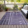 thumbnail image 6 of Addison Rugs Chantille Indoor/Outdoor Transitional Stripes Purple Washable Rectangle Rug, 10' x 14', 6 of 6