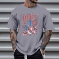 thumbnail image 1 of Tops para hombre, blusas y camisas de cuello redondo y manga corta para hombre, tops casuales de cuello redondo y manga corta con estampados especiales para hombre., 1 of 5