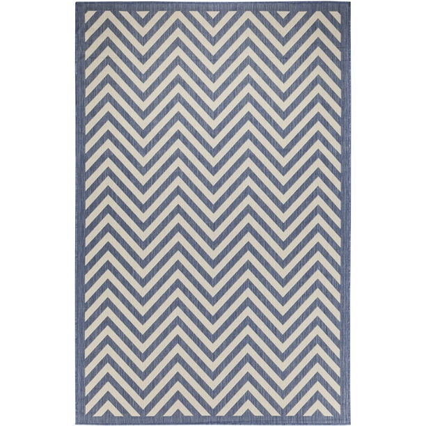 Chevron Indoor/Outdoor Rugs Flatweave Contemporary Patio, Pool, Camp