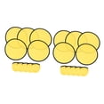 thumbnail image 5 of 10 Pieces Folding Fans Handheld Fans Round Fans with a Foldable Design for Summer Travel Wedding Party Favors, 5 of 9