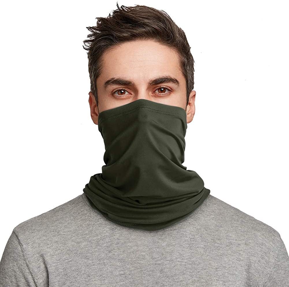 Multi-Purpose Bandana Tube Face Mask Neck Warmer Dust Shield Snood Headband 