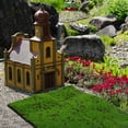 thumbnail image 4 of Artificial Turf Decorative Faux Green Moss Grass Mat Lawn Grass Micro Landscape Ornament, 4 of 7