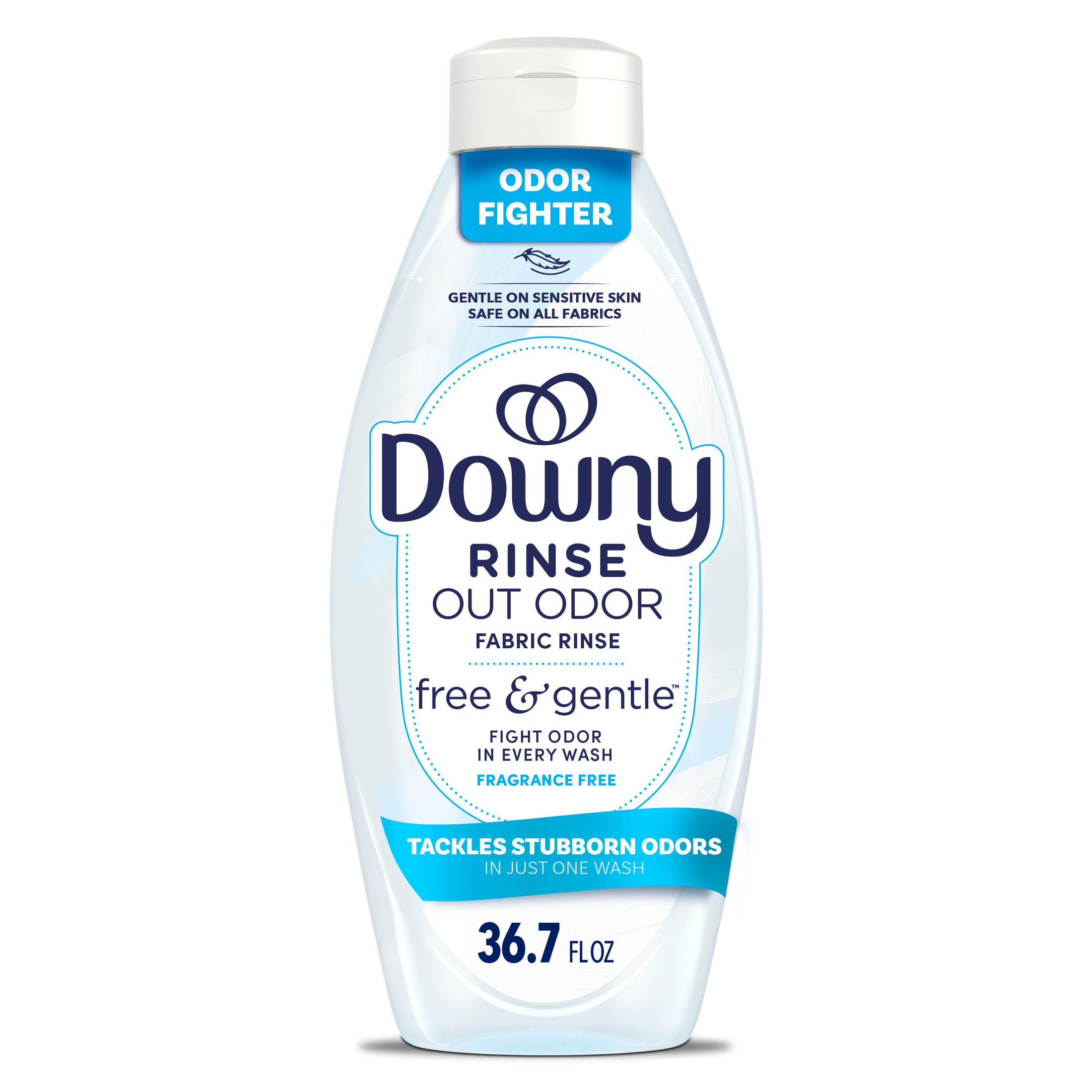 Downy Free & Gentle Rinse Fabric Odor Remover, 36.7 oz photo 1