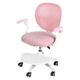 thumbnail image 4 of Children Study Chair with Adjustable Footrest & Flip Arm, Kids Computer Chair , 360-degrees Swivel Mesh Office Chair for Home Bedroom Learning Room, 4 of 7