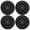 Black, variant on 1.9in Width 10 Holes RC Rubber Wheel Tires Set for SCX10 1/10 RC Car Silver, 4.7in / 120mm Diameter, 4 Pieces
