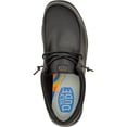 thumbnail image 3 of HEYDUDE Men Wally Work CE Classic Slip Resistant Wide , Wide Classic Black, 8, 3 of 6