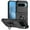 Black, variant on Fashion Case with Holder Stander Kickstand Drop Resistant Shockproof Case For Google Pixel 9 Pro (6.3inch) / For Google Pixel9 (6.3inch)