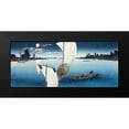 thumbnail image 2 of Takahashi, Hiroaki 24x12 Black Modern Framed Museum Art Print Titled - Edo River, 2 of 5