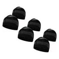 thumbnail image 1 of HAOAN 6Pcs Wave Cap Skin Friendly and Comfortable Compression Cap Fresh and Breathable Elastic Silky Wave Caps, 1 of 5
