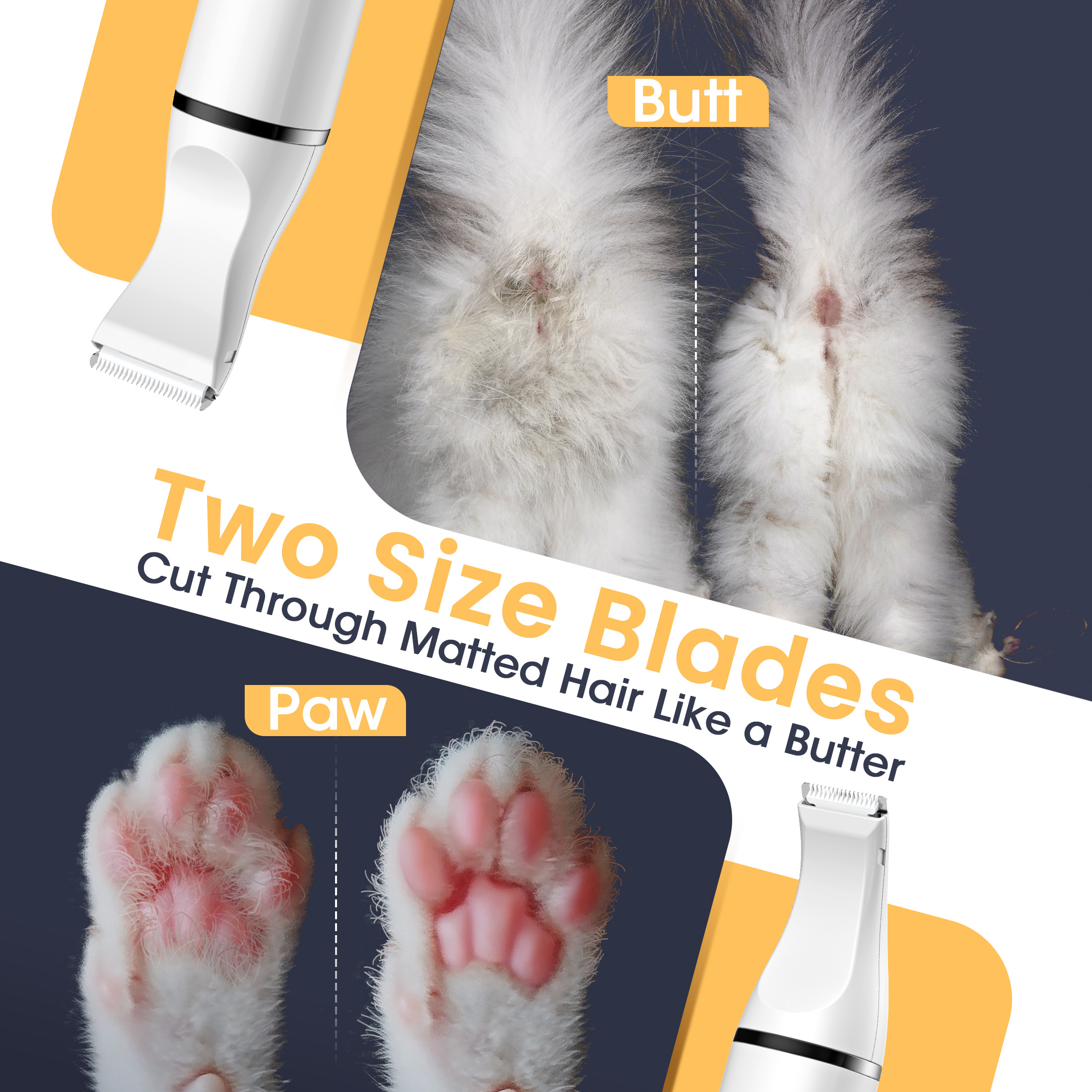 Oneisall N10 Dog Paw Trimmer with 2 Speed photo 3