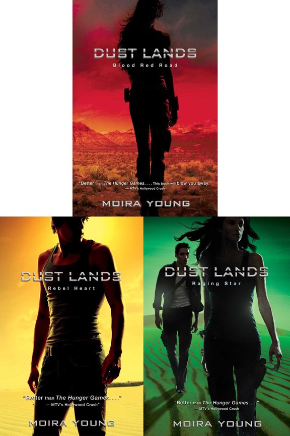 Pre-Owned The Dust Lands Trilogy (Collected Set): Blood Red Road; Rebel Heart; Raging Star