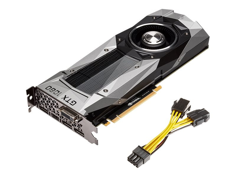 PNY GeForce GTX 1080 - Founders Edition - graphics card - GF GTX 1080 - 8 GB GDDR5X - PCIe 3.0 x16 - DVI, HDMI, 3 x DisplayPort