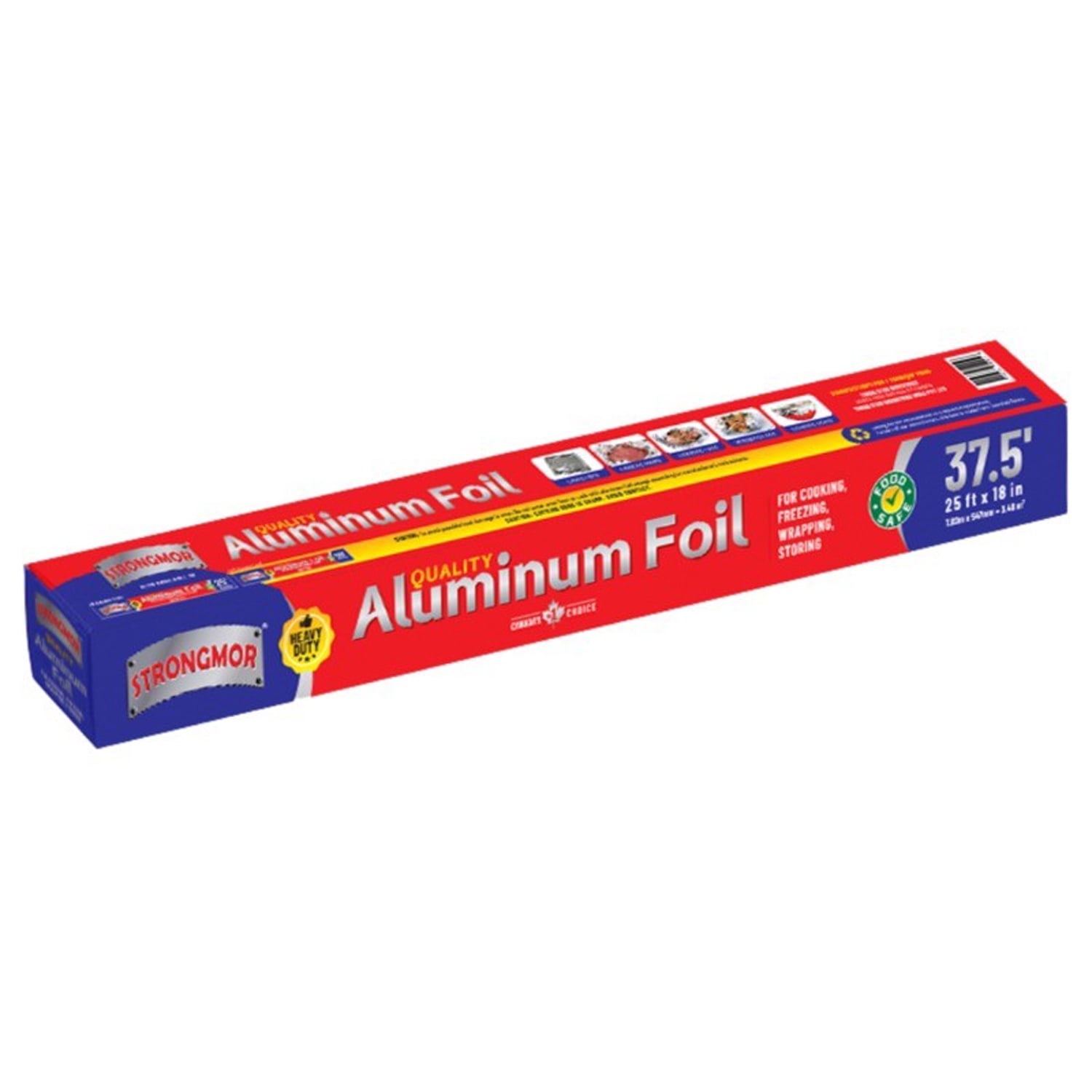 Strongmor Heavy Duty Alum Foil 37.5Sq-Ft (Pack of 2)