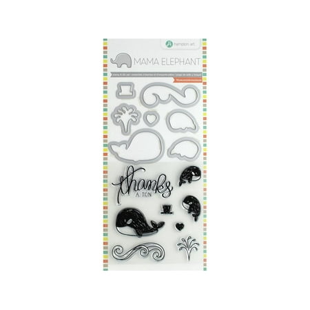 - Mama Elephant Stamp & Die Set 4