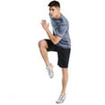 thumbnail image 3 of Mens Athletic Shirts Short Sleeve Quick Dry, 3 of 4