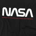 thumbnail image 2 of NASA T-Shirt Insignia Black Unisex Graphic Tee for Men & Women, 2 of 7