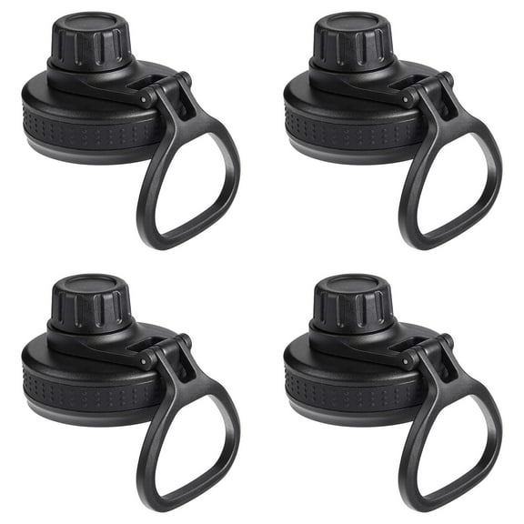 YWIYIUD 4PCS Replacement Spout Lid for Wide Mouth Bottles for 12 16 18 22 32 40 64oz Sports Water Bottles, Replacement Lids Sports Bottles Accessory