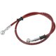 thumbnail image 1 of 90cm 35.43" Motocicleta Trenzado Freno Embrague Aceite Mangueras Tubo Rojo, 1 of 1