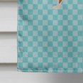 thumbnail image 4 of Carolines Treasures BB8044CHF Weasel Blue Check Flag Canvas House, 4 of 4