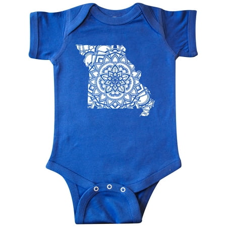 

Inktastic Missouri Silhouette Mandala Gift Baby Boy or Baby Girl Bodysuit