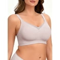 thumbnail image 3 of SHARICCA Plus Size Womens Wireless T-shirt Bra Comfort Full Coverage Seamless Jelly Bra, 3 of 6