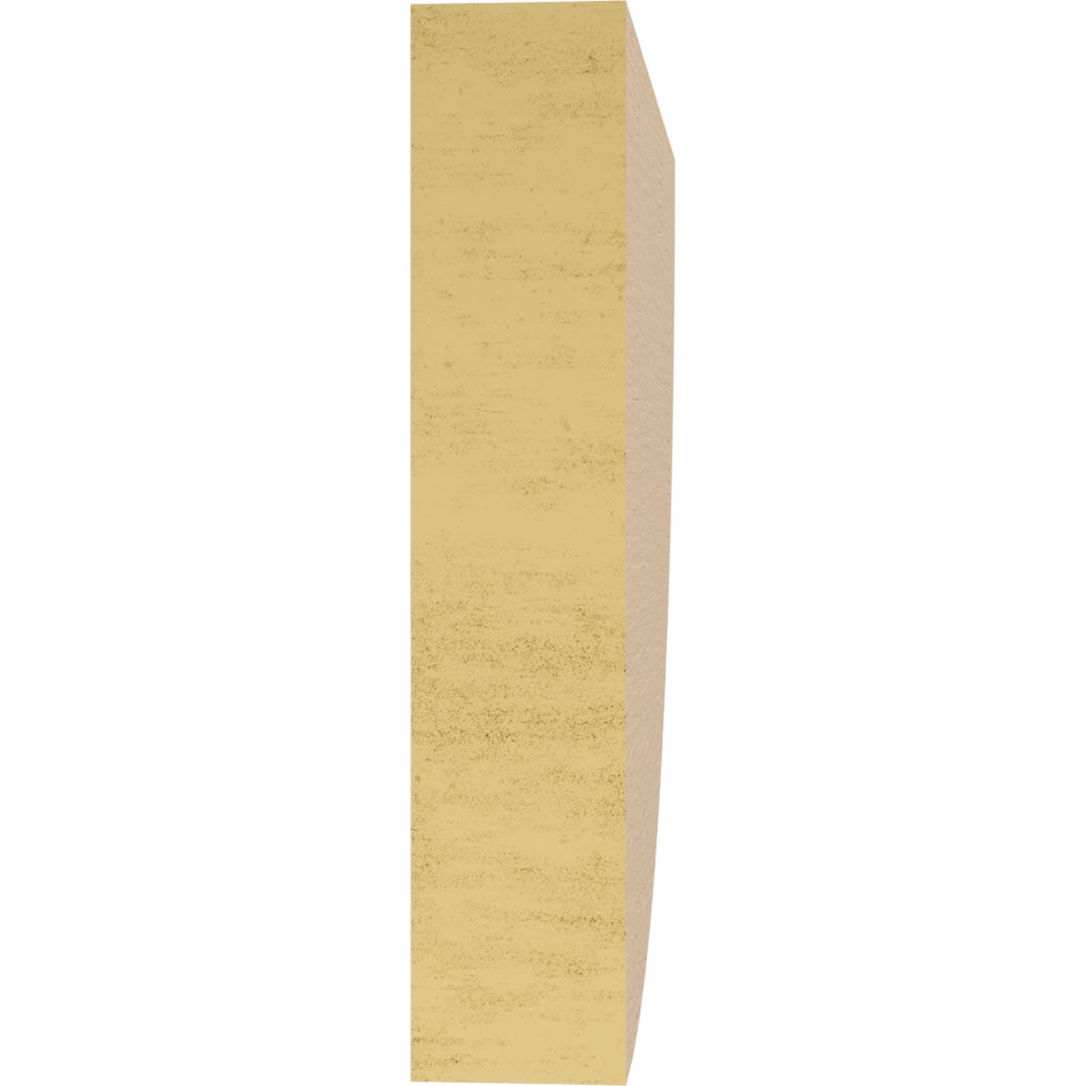 2"W x 10"D x 10"H Thin Durham Rough Cedar Woodgrain TimberThane Corbel, Primed Tan