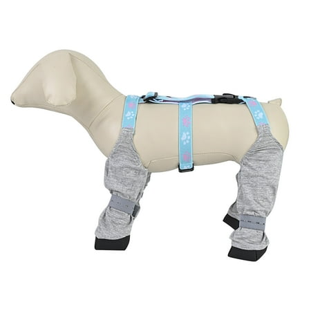 Yuping Dog Shoes Dog Suspender Boots Cute Dog Shoes Winter Breathable Dog Boots With Adjustable Buckle Strap Outdoor Walking Suspender Boots Pet Clothes for Small Dogs Male Designer Look Pet Clothes f