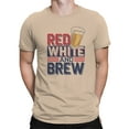thumbnail image 2 of Red White and Brew Men's T-shirt, 2 of 3