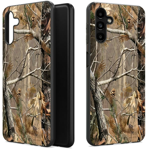 CoverON Design For Samsung Galaxy A13 5G Phone Case, Flexible Soft Rubber Slim TPU Cover, Fall Camouflage