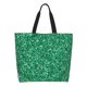 thumbnail image 1 of Fotbe Green Glitter Bolsa Tote Estética de Lona con Estampado para Mujer - Bolsa Reutilizable de Hombro Casual para Vacaciones, Compras, Trabajo y Gimnasio, 1 of 8