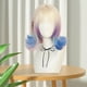 thumbnail image 1 of Peluca de cosplay corta, accesorio de disfraz, versátil, de moda, con 2 clips, , mezcla de y , peluca ombré para carnaval, fiesta y, 1 of 8