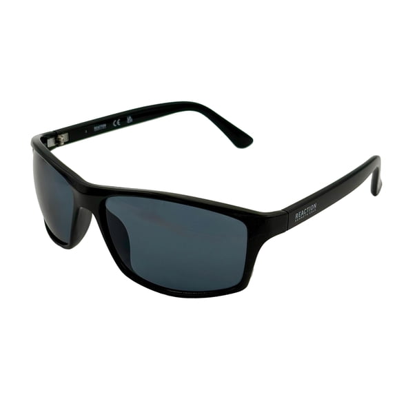Kenneth Cole Reaction KC1384 01A Men's Shiny Black Sunglasses