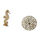 thumbnail image 5 of Estatua de resina,Estatua de resina para decoración del hogar,manualidades,oro,Escultura de oro,figura de resina,regalos decorativos,Escultura para colgar en la pared,Decoración de pared de, 5 of 8