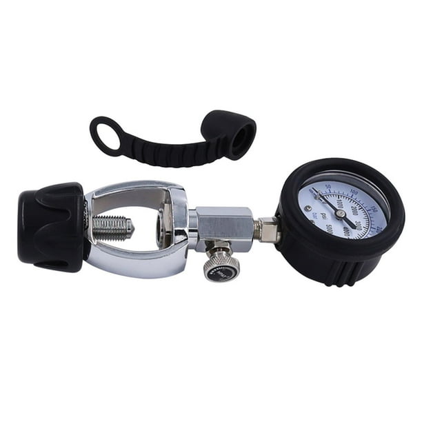 Redempat Scuba Diving Pressure Gauge 350 Bar Air Tank Pressure Checker