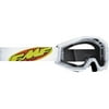 FMF PowerCore Core Youth MX Offroad Goggles White w/Clear Lens