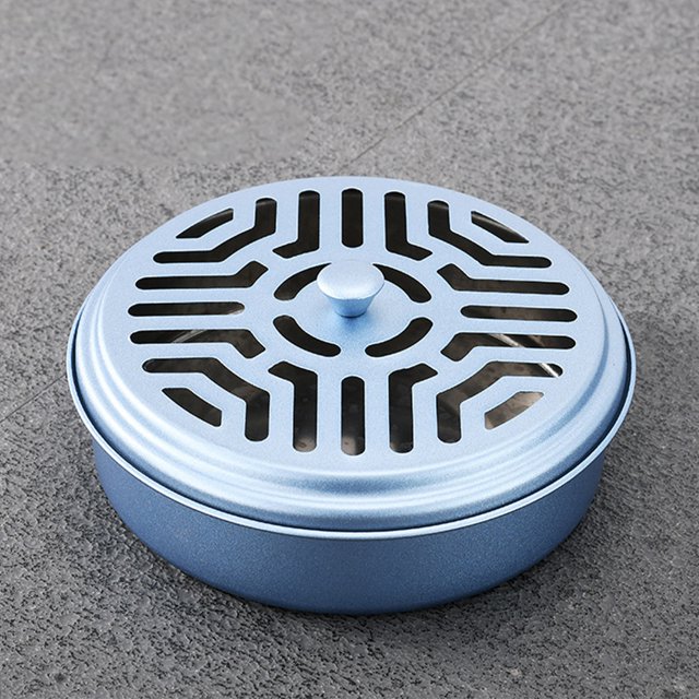 Portable Mosquito Coil Tray Holder Home Insect Repellent Anti-fire Sandalwood Incense Burner Anti-Mosquito Supplies