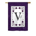 thumbnail image 7 of Breeze Decor 80009 Classic I Monogram 2-Sided Impression Garden Flag - 13 x 18.5 in., 7 of 7